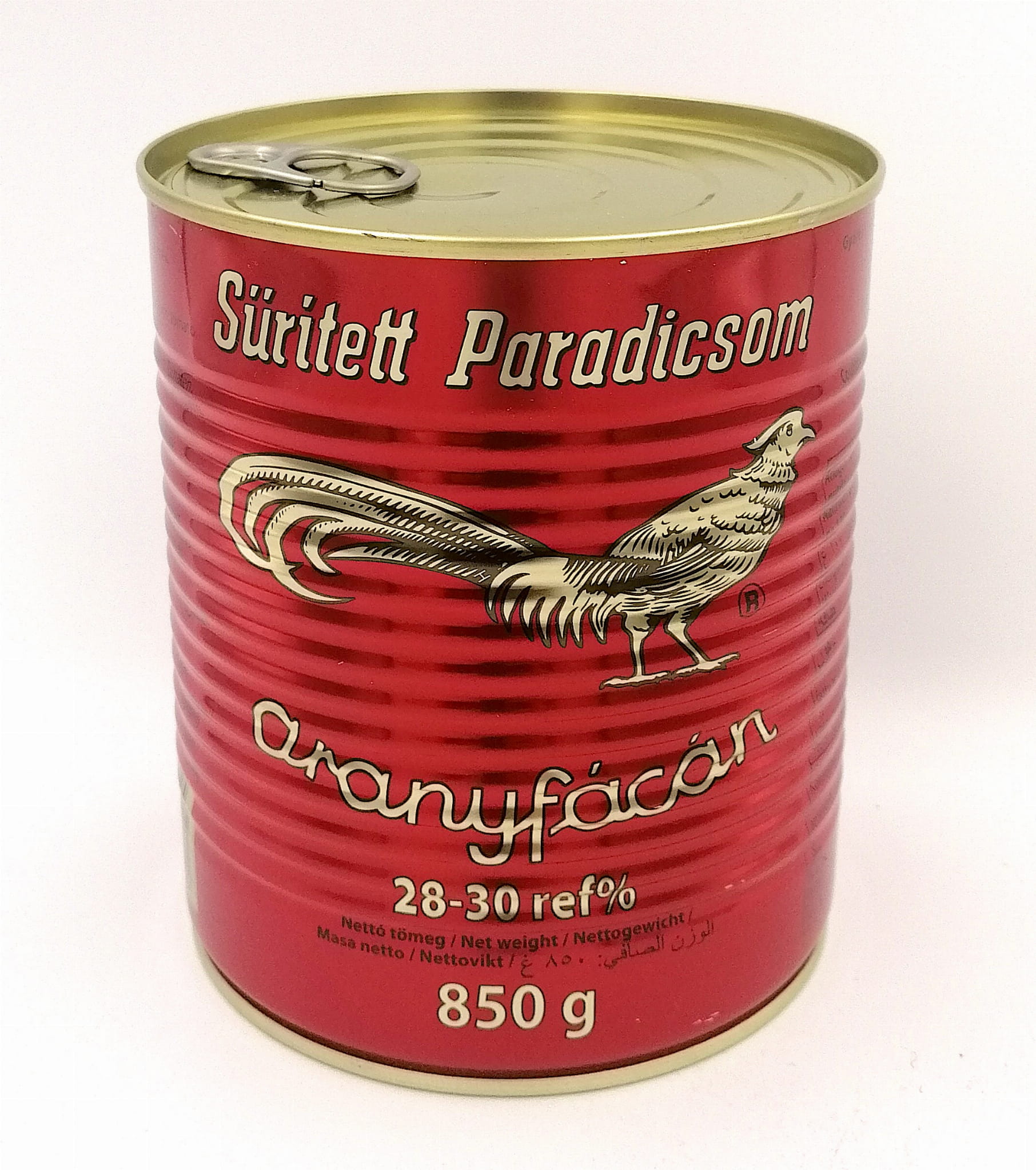 Paradicsompüré 28-30% 850 g ARANYFÁCÁN