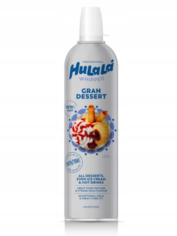 Hulala habspray Gran Dessert (növényi) sweetened 700 ml