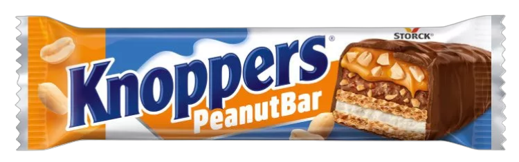 Knoppers Peanut Bar csokoládé szelet 40 g