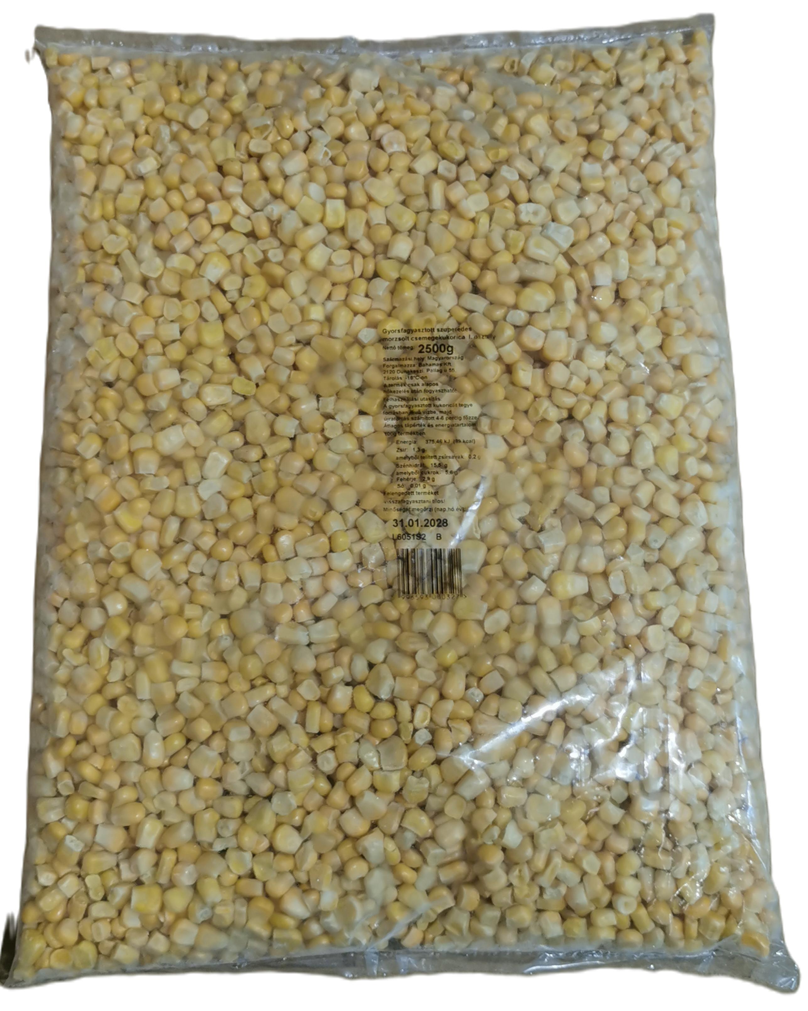 Kukorica morzsolt 2,5 kg mirelit