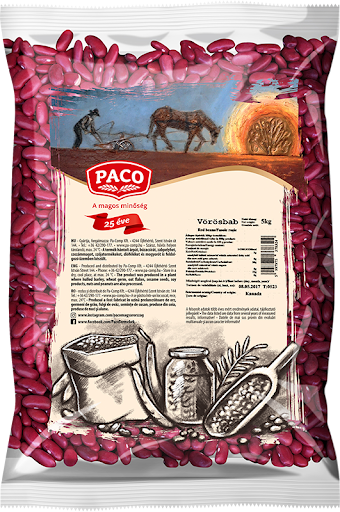 Paco Vörösbab száraz 5 kg/KREL