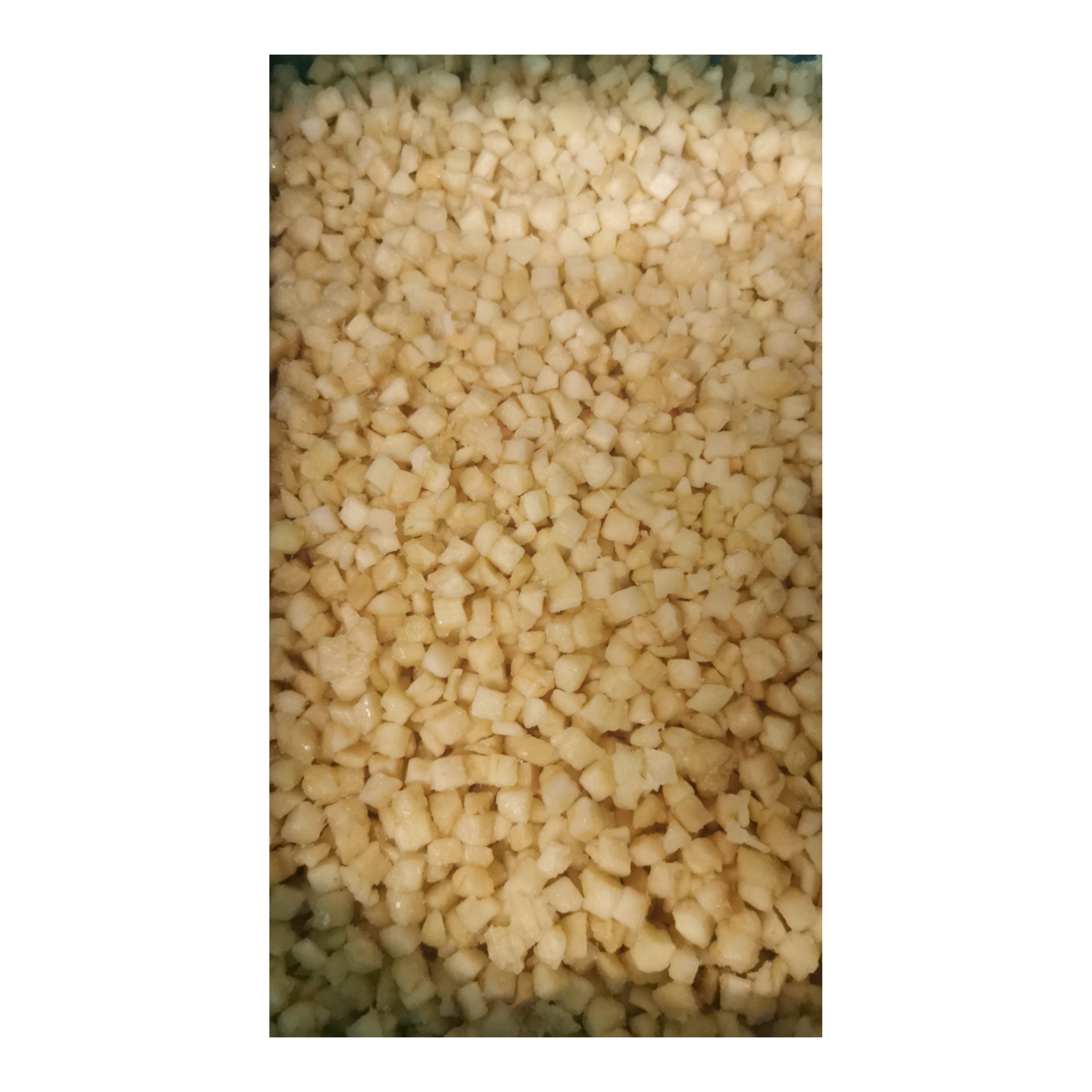 Körte kocka ömlesztett 10 kg mirelit