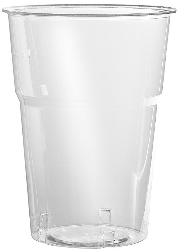 Pohár műa.shaker víztiszta 2,5 dl (50 db/#)