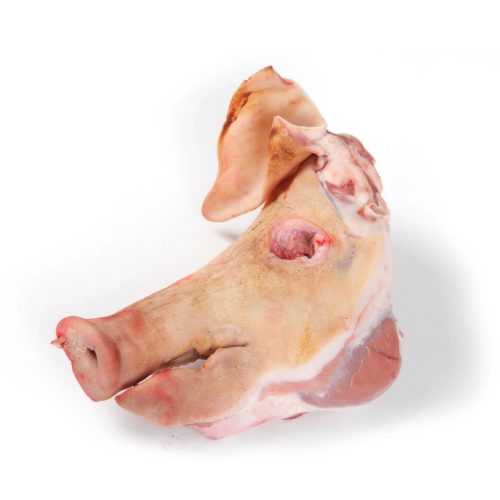 Sertés fej csont nélkül füllel