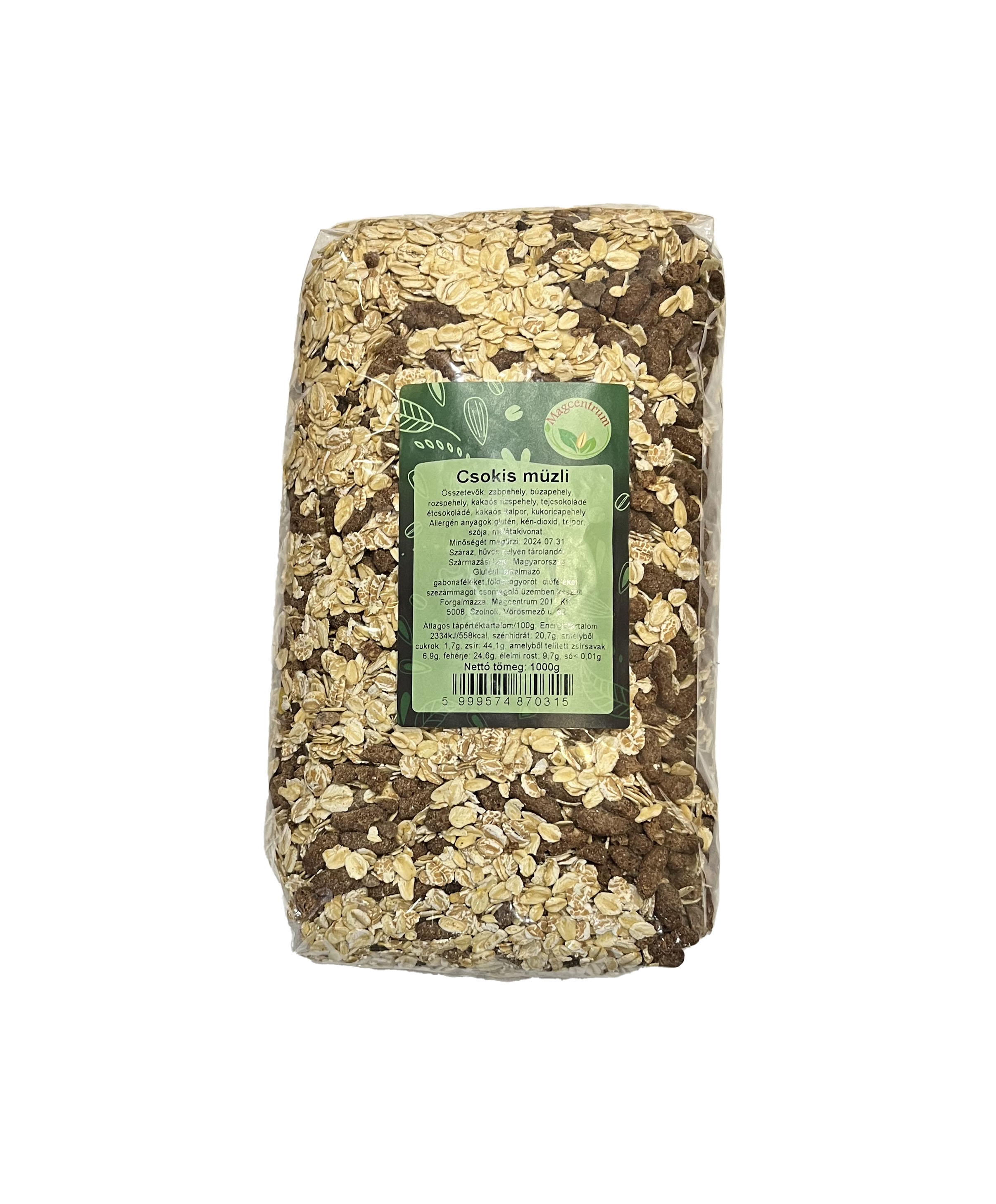 Müzli csokis 1 kg MAGCENTRUM
