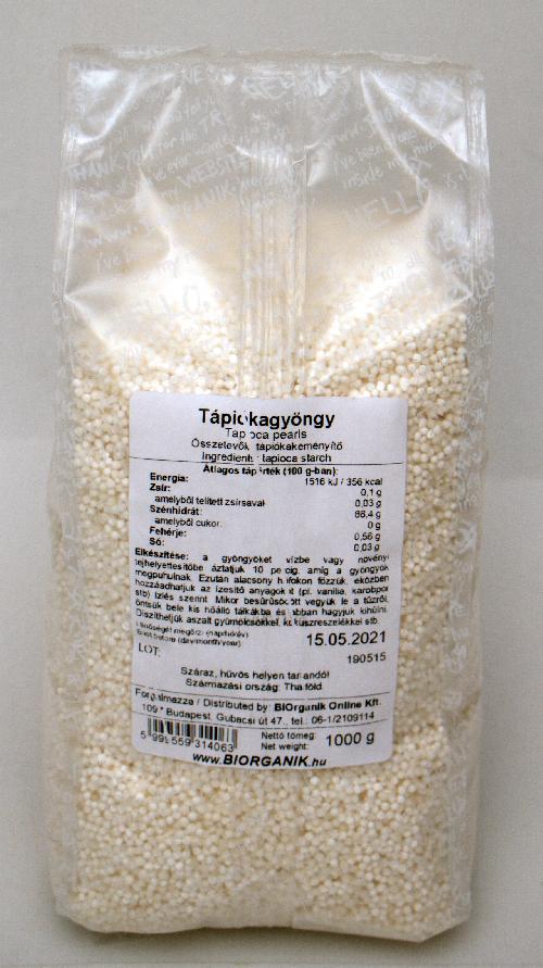 Tápióka gyöngy 1 kg
