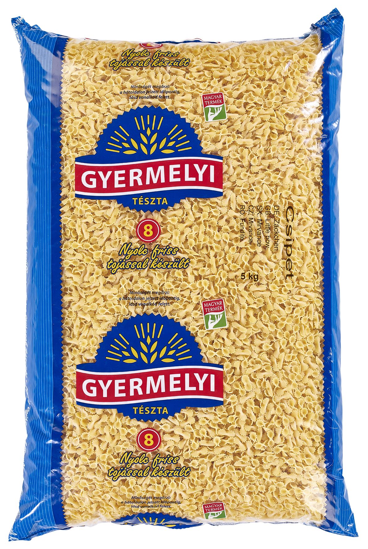 Csipet ömlesztett 8 tojásos 5 kg GYERMELYI