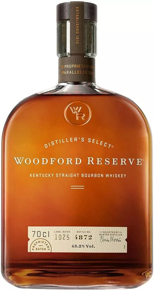W Woodford Reserve Whisky 0.7L 43.2%