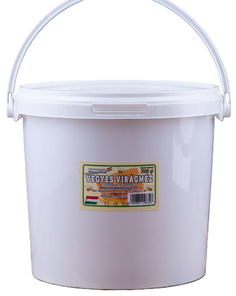 Virágméz vegyes  3,5 kg BENCSIK