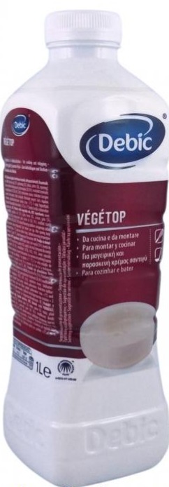 Tejszín habalap 1 l növényi 33% Vegetop (6 db/#) DEBIC