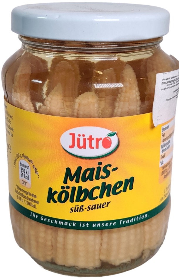 Bébikukorica konzerv 190 g JÜTRO