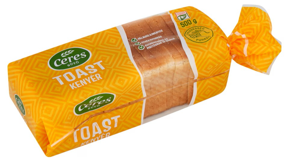 Kenyér Toast 500 g CERES