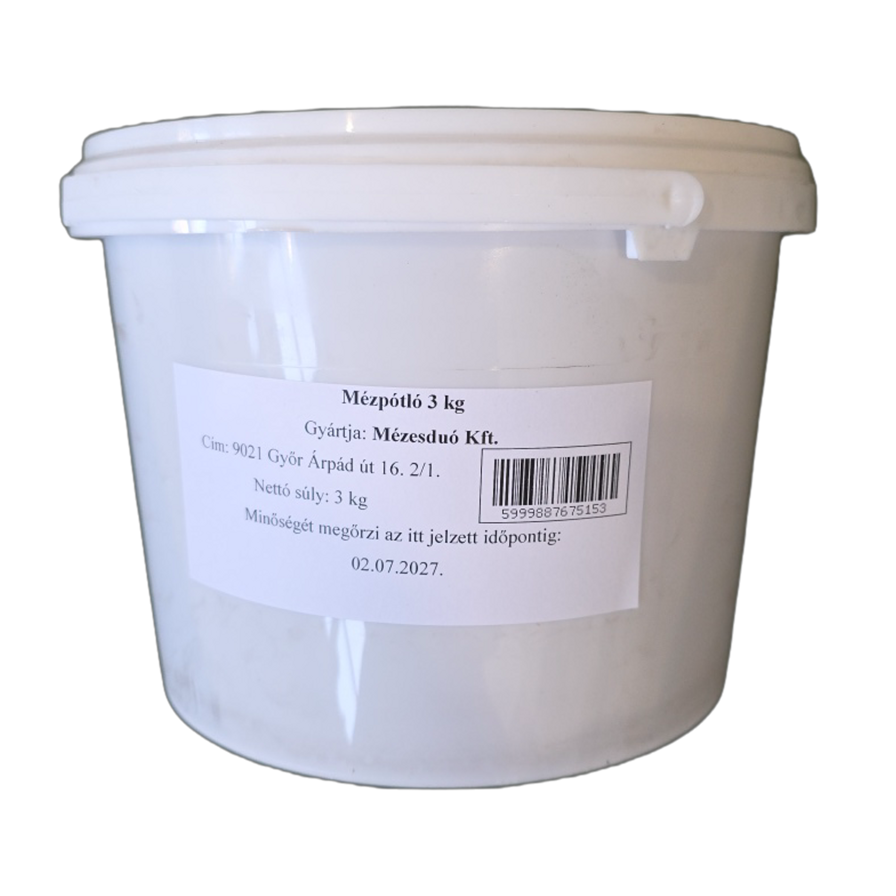 Mézpótló 3 kg