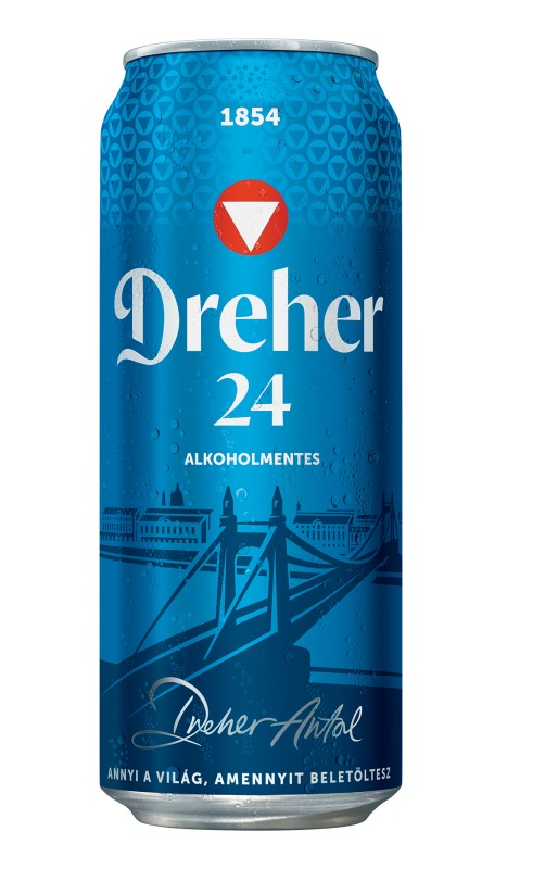 Dreher 24 Alkohol mentes dobozos 0,5L