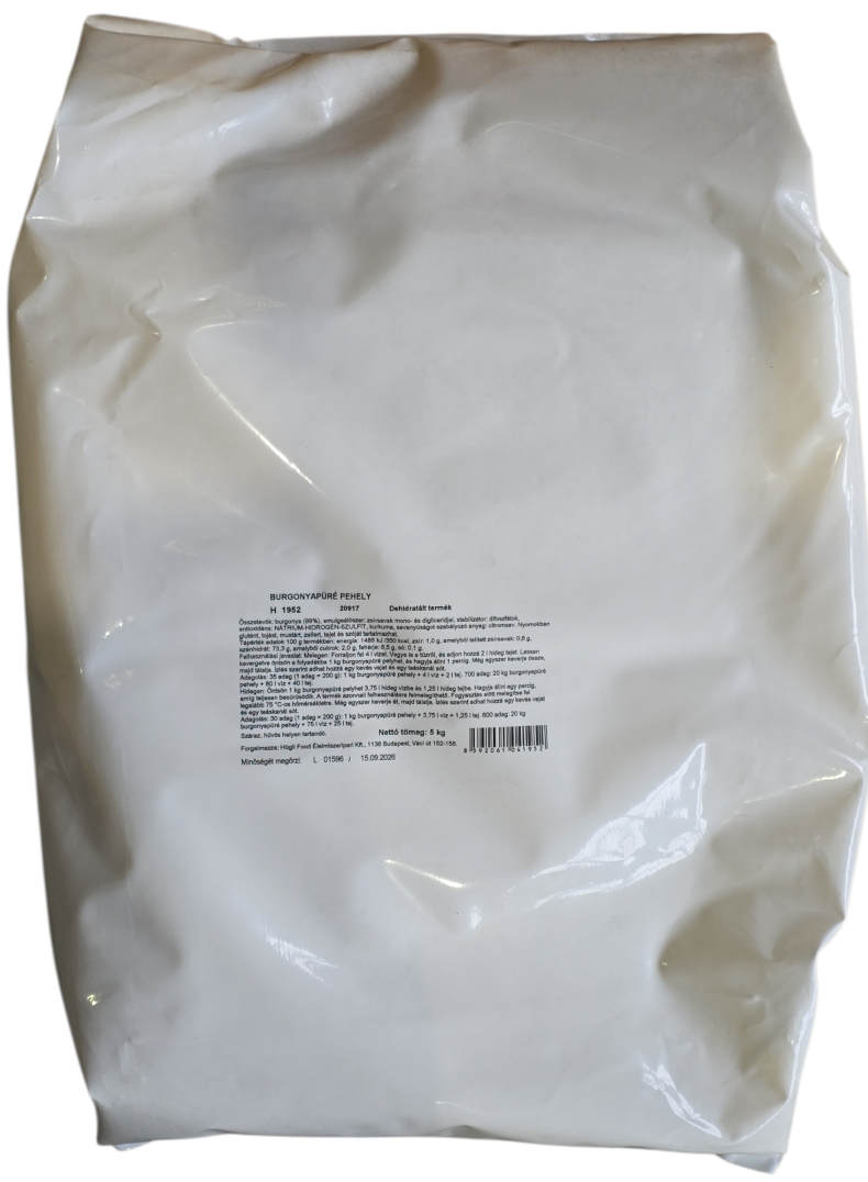 Burgonyapüré pehely 5 kg HÜGLI