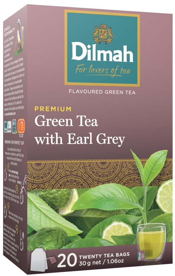 Dilmah green filteres tea earl grey 30 g