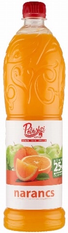 Pölöskei narancs szirup 25 % 1 l DRS PET