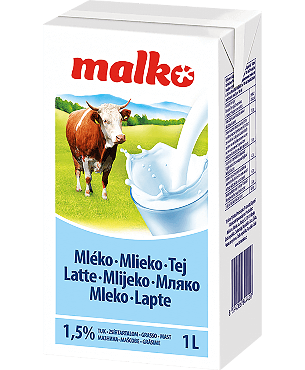 UHT Tej 1,5% 1 l (12 db/#) MADETA /MALKO/PURE