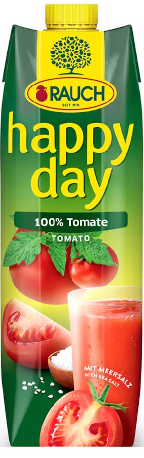 Paradicsomlé 100% 1 l HAPPY DAY