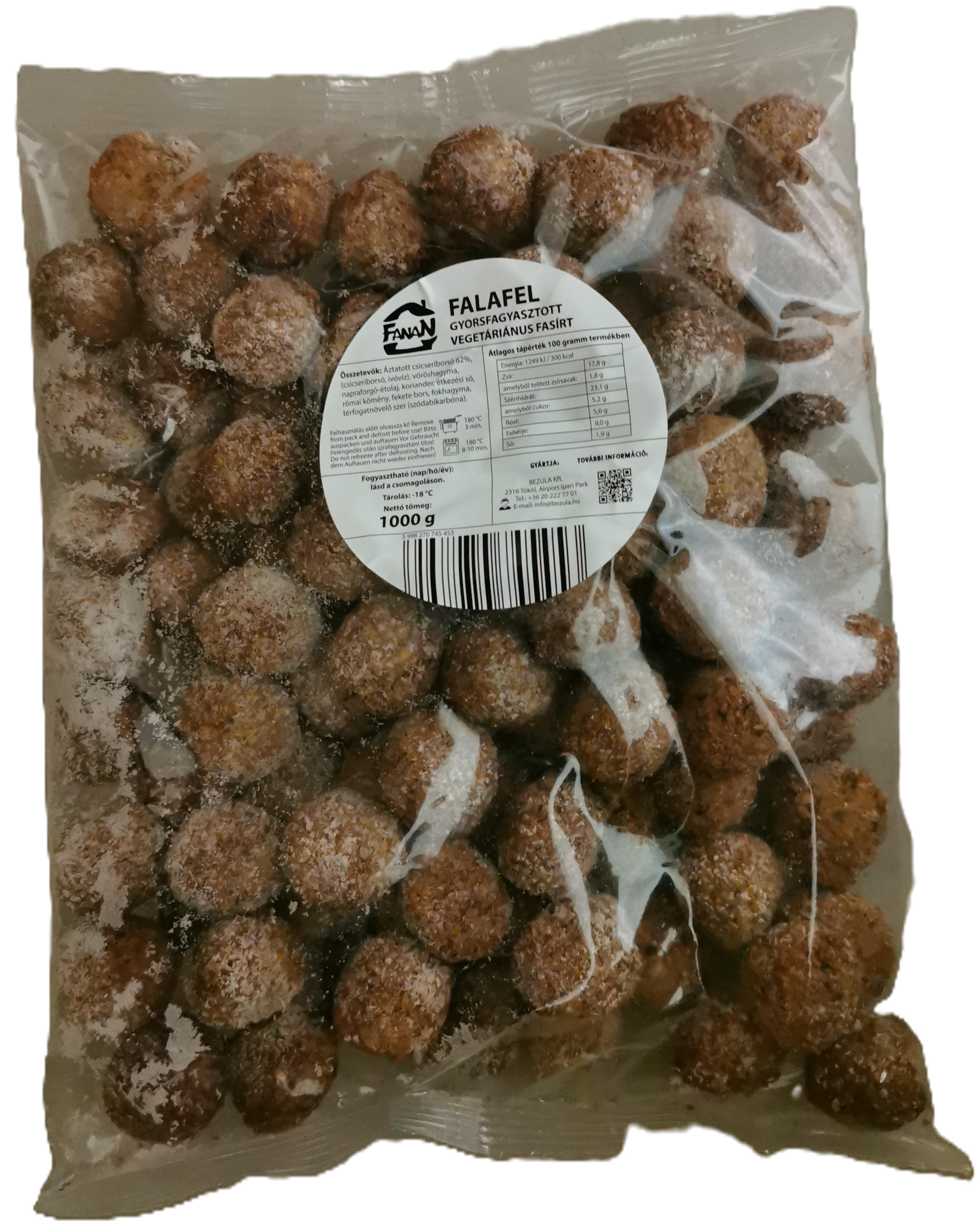 Falafel golyó 1 kg mirelit