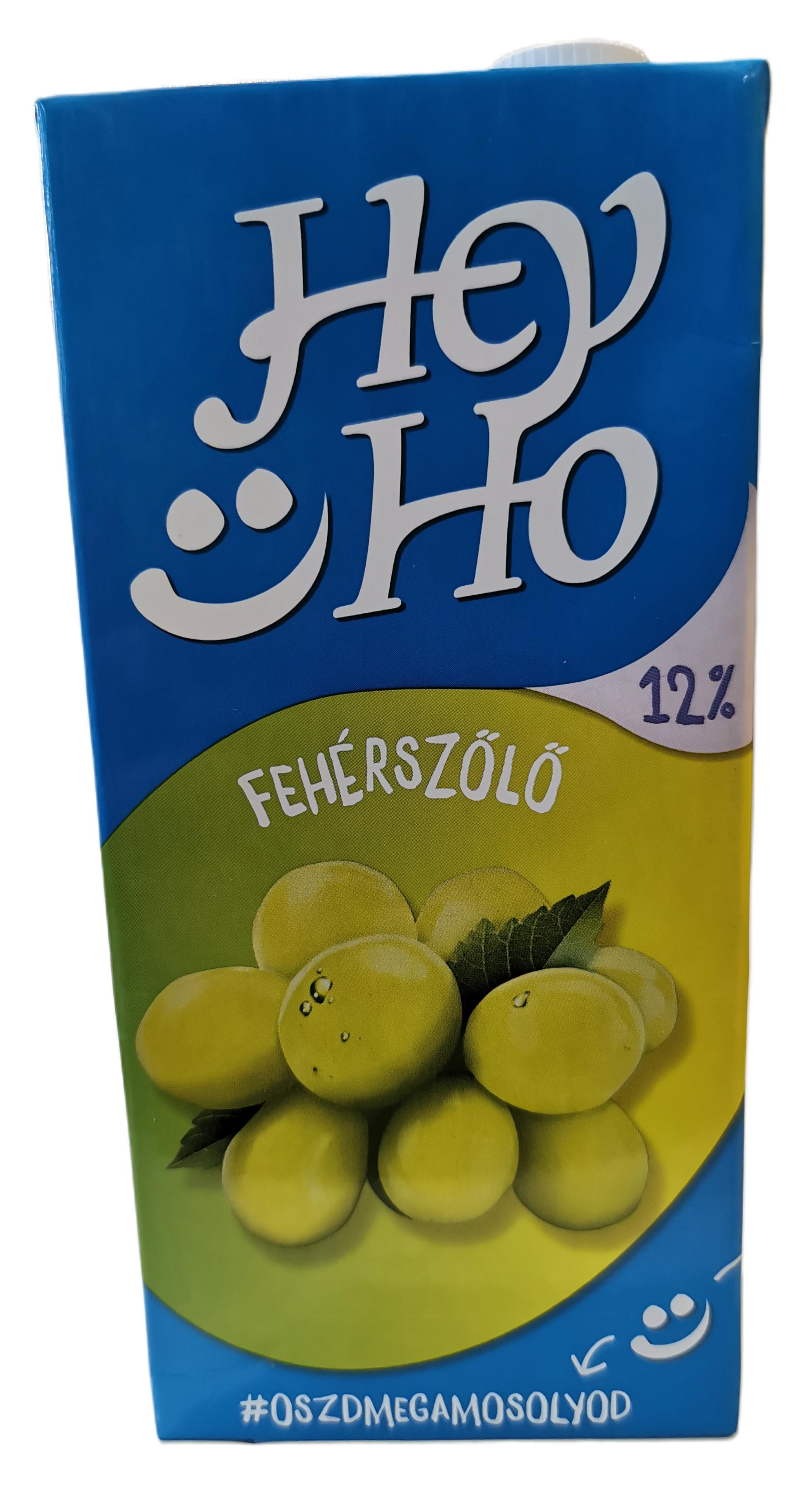 Fehérszőlőlé 12 % 1 l HEY-HO