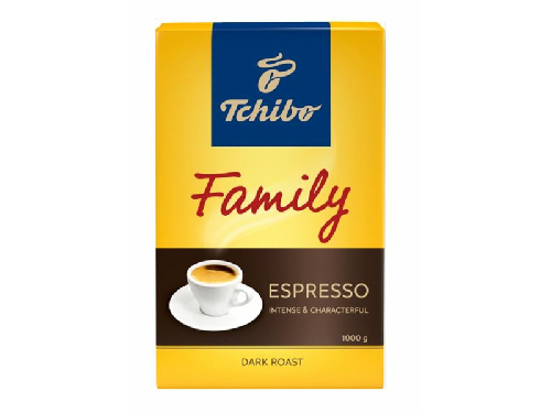 Kávé Tchibo Family Espresso őrölt 1 kg