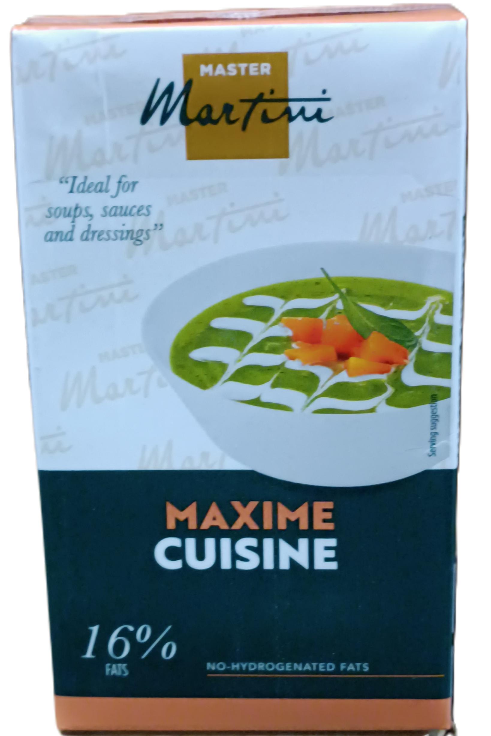 Főzőkrém UHT 1 l (12 db/#) MAXIME CUISINE