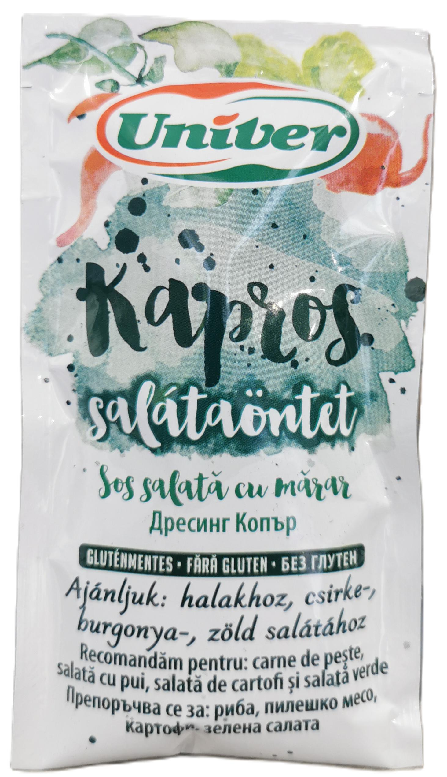 Salátaöntet kapros 50 ml UNIVER