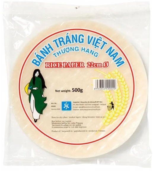 Rizstészta kerek 22 cm 500 g