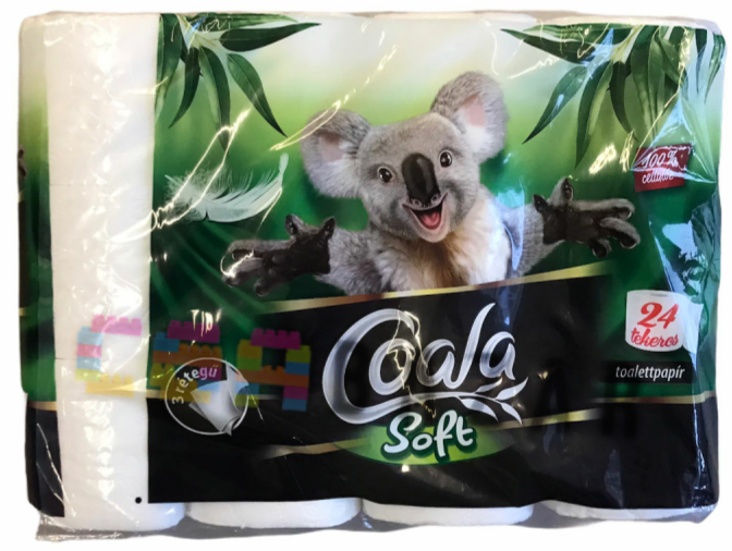 WC papír 24 tek. 3 rétegű COALA