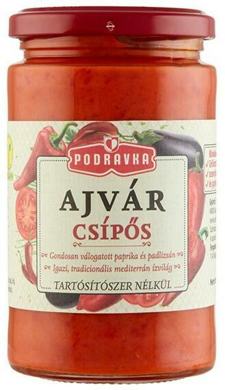 Ajvár csípős 350 g