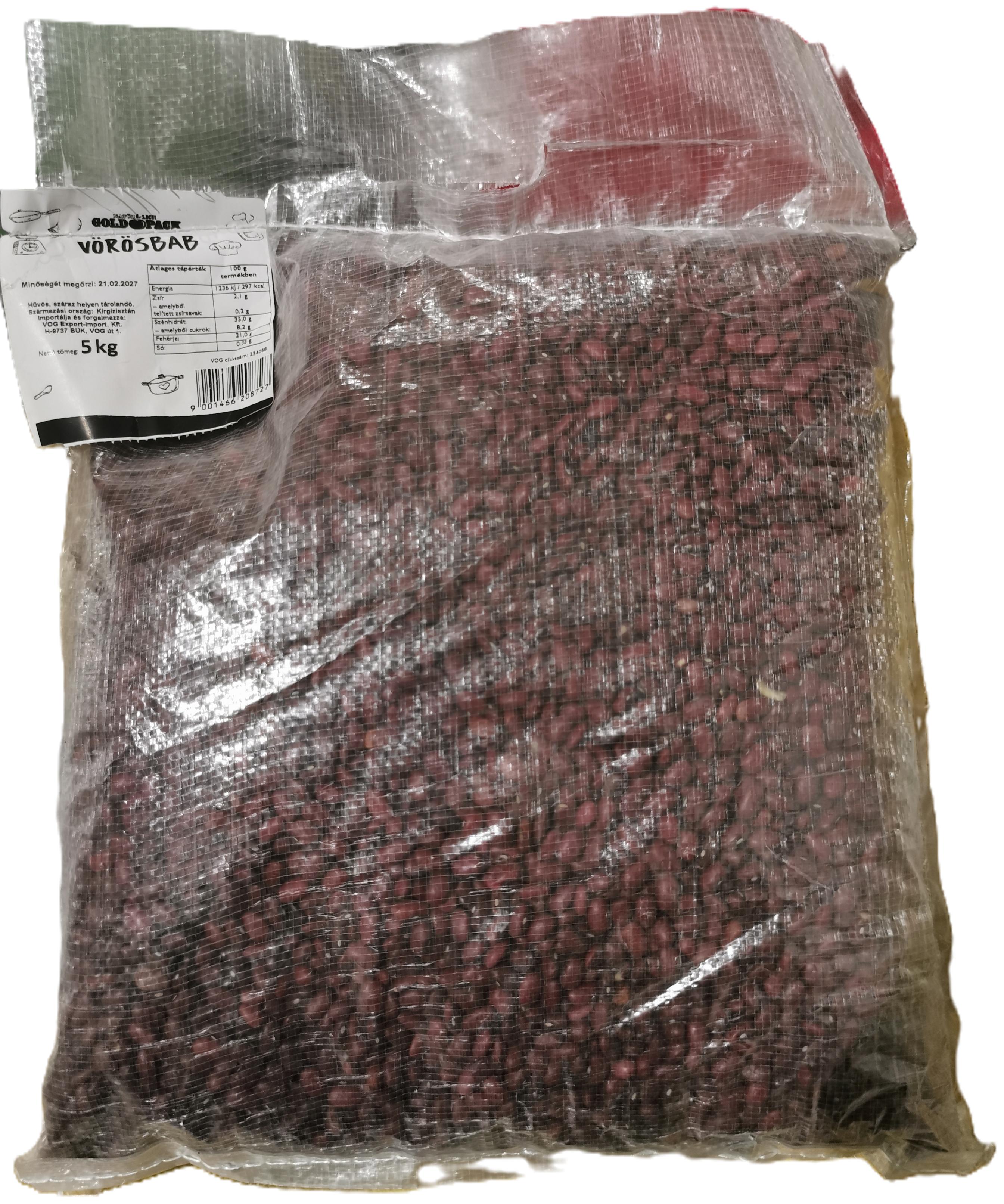 Vörösbab 5 kg Gold Pack