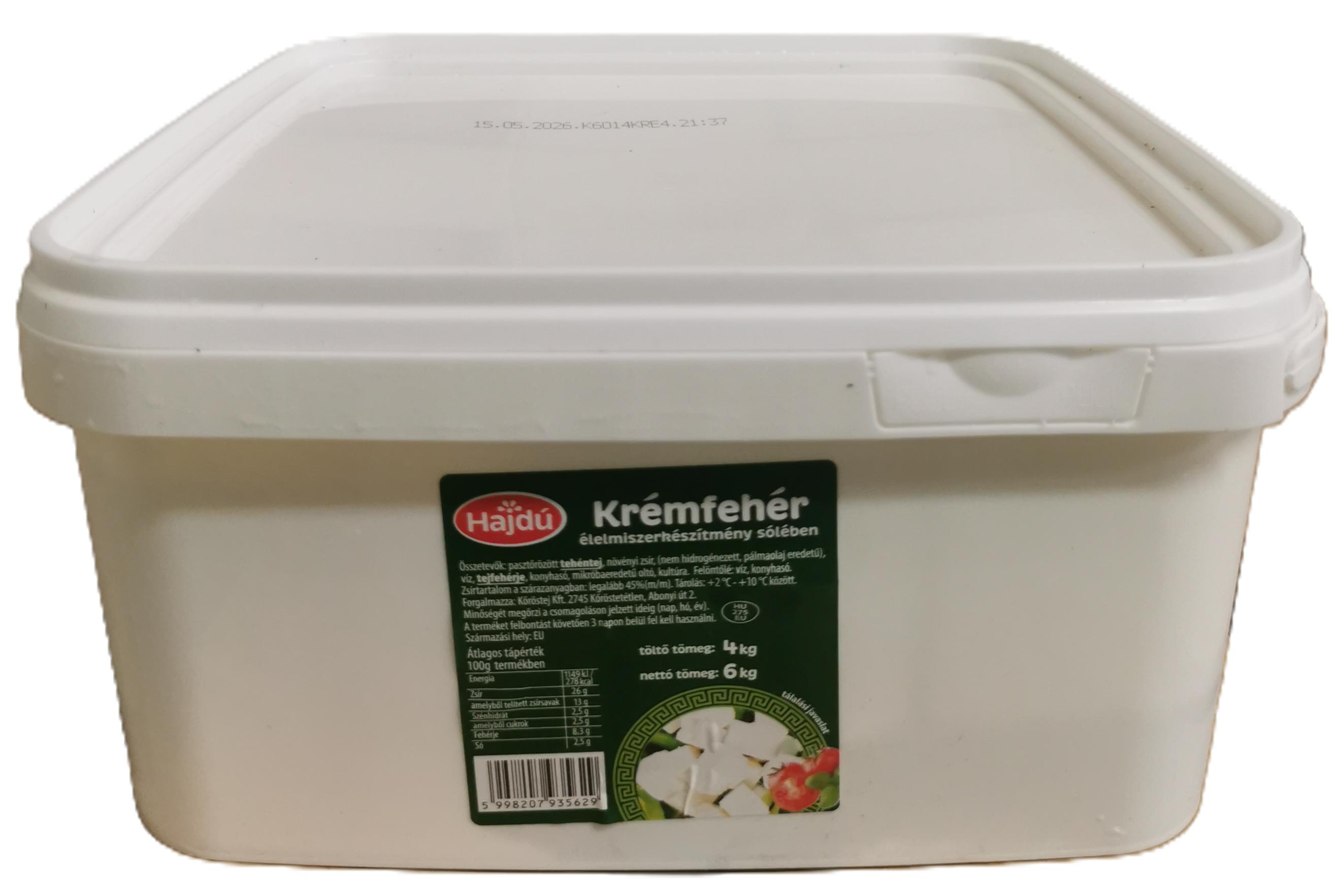 Feta vödrös 4 kg KŐRÖSI