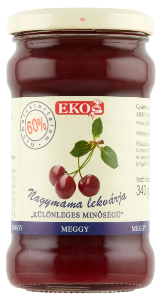 Meggy nagymamalekvár 340 g EKO