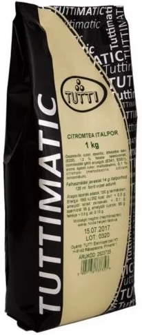Instant Tea citrom ízű 1 kg TUTTIMATIC