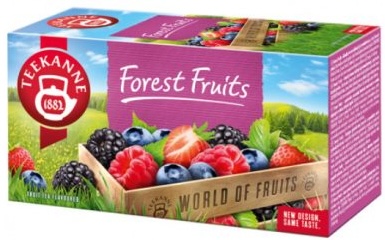 Filteres tea erdei gyümölcsös 2,5 g (12 db/#) TEEKANNE