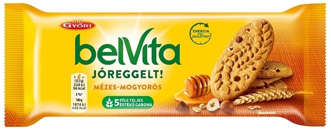 Keksz Jó Reggelt 50 g Mézes - Mogyorós GYŐRI