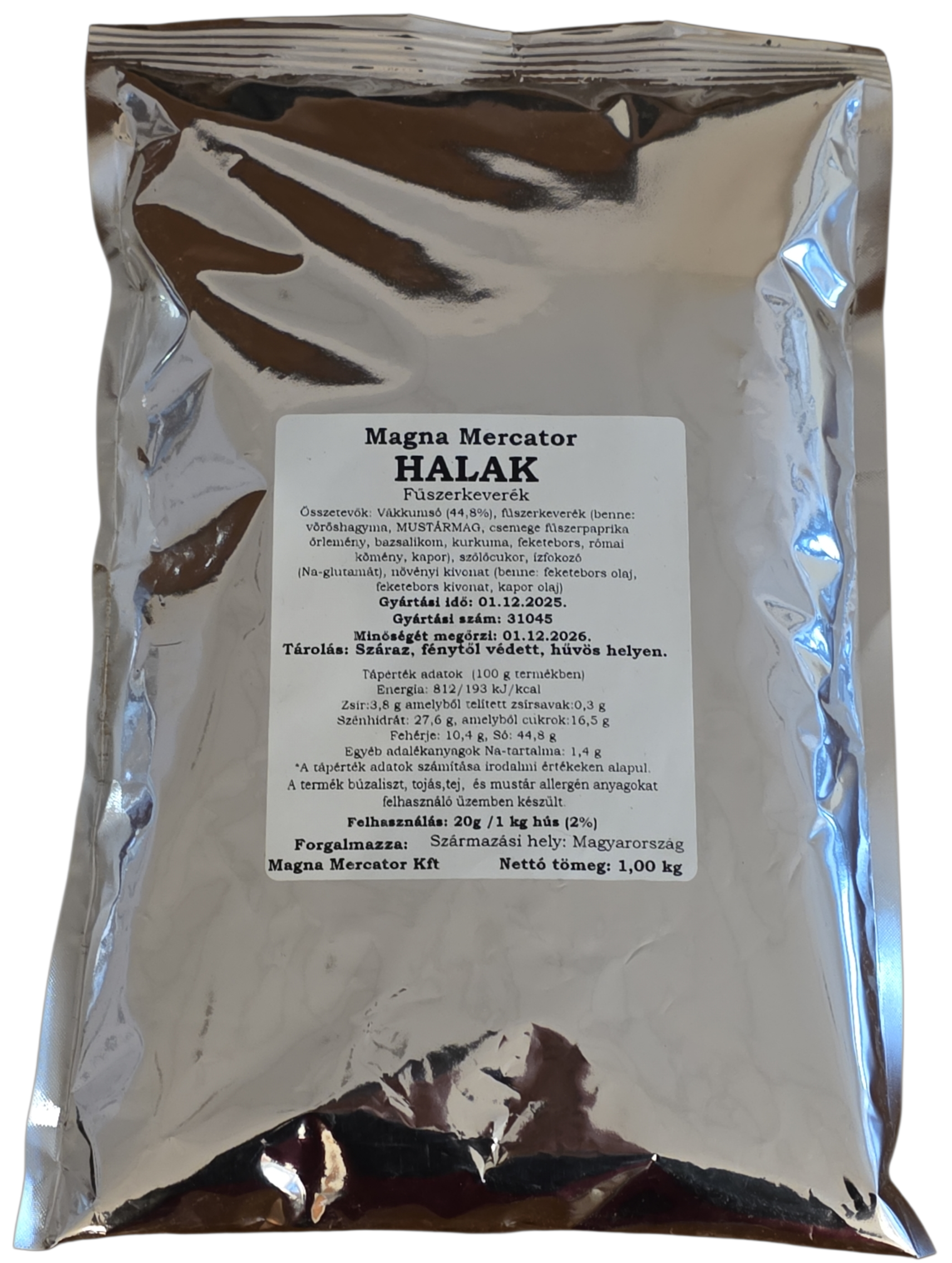 Halak fűszerkeverék 1 kg MAGNA
