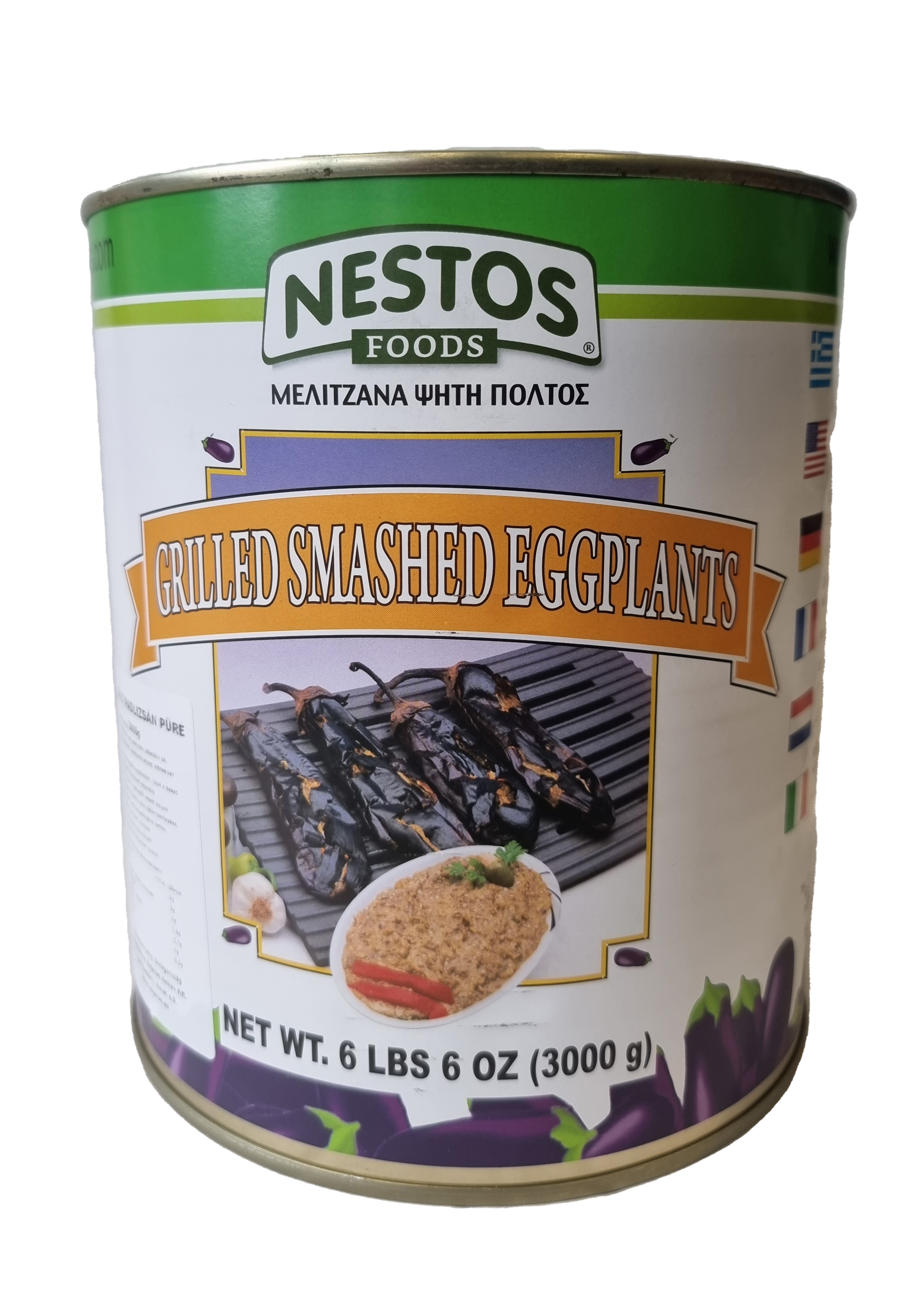 Padlizsánkrém konzerv 3.100 ml NESTOS