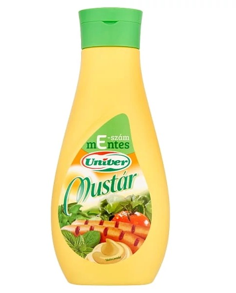 Mustár flakonos (E-mentes) 640 g UNIVER