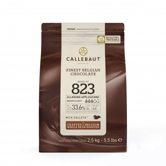 Tejcsokibevonó 33,6% 2,5 kg CALLEBAUT (823NV)