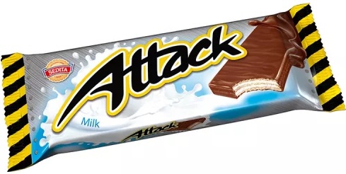 Nápolyi 30 g tejes (48 db/#) ATTACK