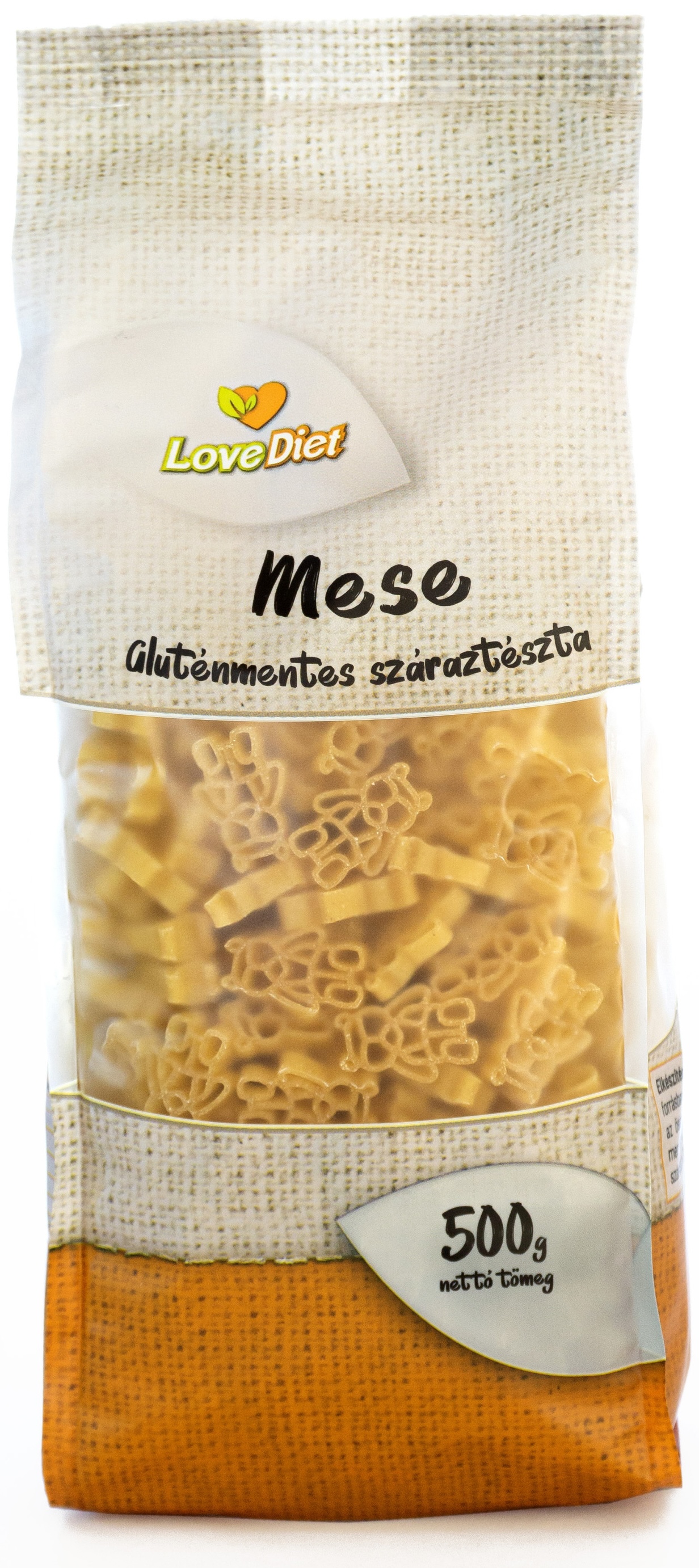 Mese tészta gluténmentes 500 g LOVE DIET