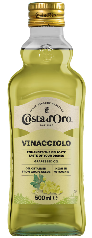 Szőlőmagolaj 500 ml Costa d’Oro