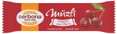 Zabszelet meggyes 40 g CERBONA (20 db/#)