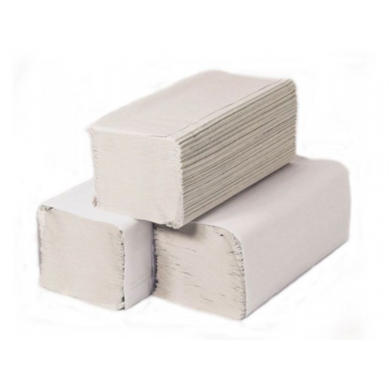 Kéztörlő V hajtogatású 1 rétegű 5.000 lap