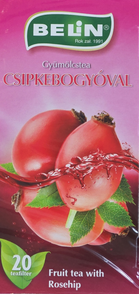 Csipkebogyó tea 2 g (20 db/#) BELIN