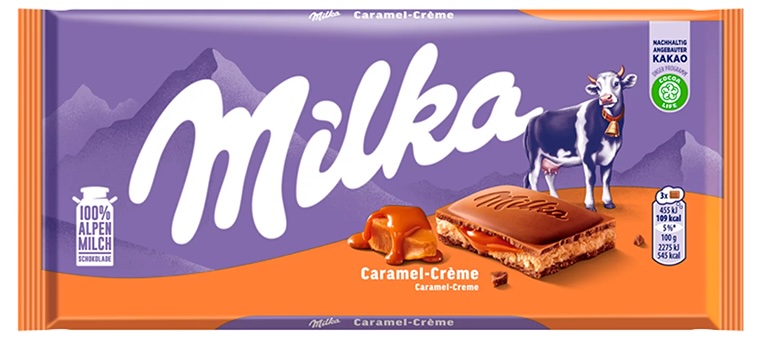 Milka csokoládé caramel 100 g