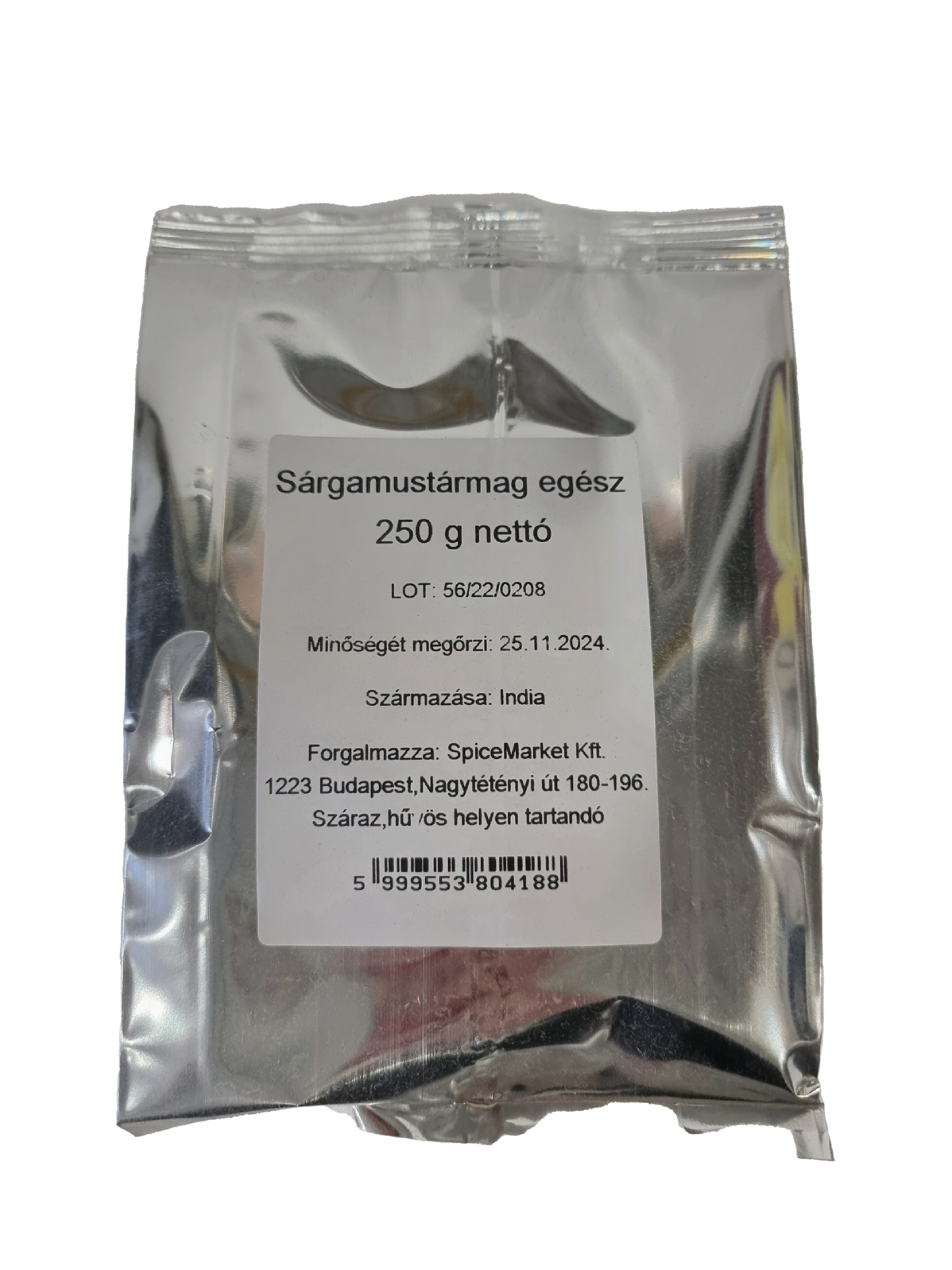 Mustármag egész 250 g sárga SPICEMARKET