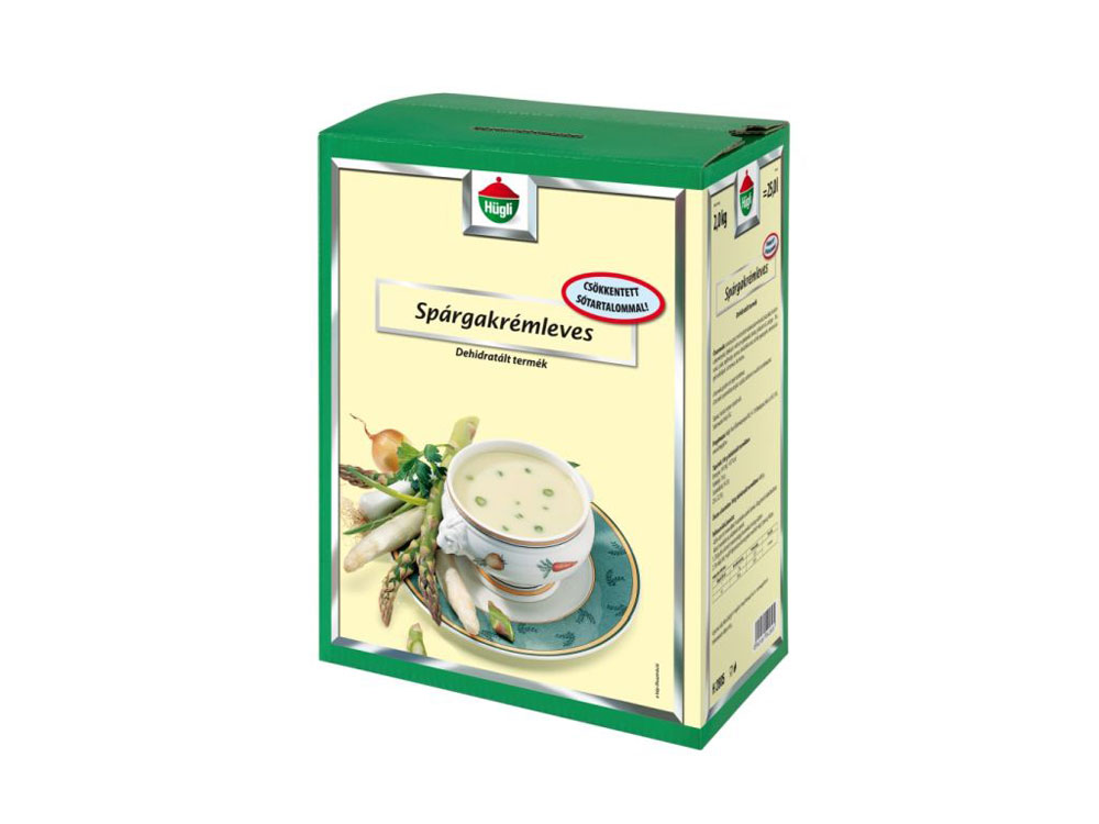 Spárgakrémleves 2 kg csökkentett sótartalmú HÜGLI